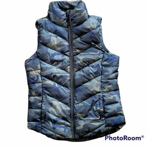 Camo Puffer Jacket